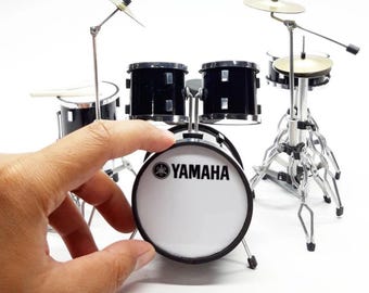 Miniature de batterie Star Plus - Échelle 1:12 - Présentoir musical fait main à collectionner