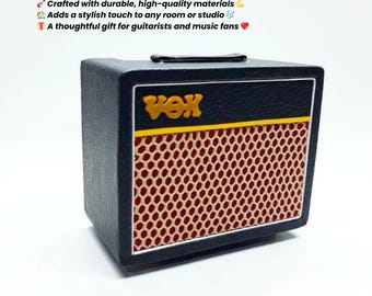 Miniature Sound Amplifier Vox – 1:12 Scale – Handmade Music Display & Collector Gift