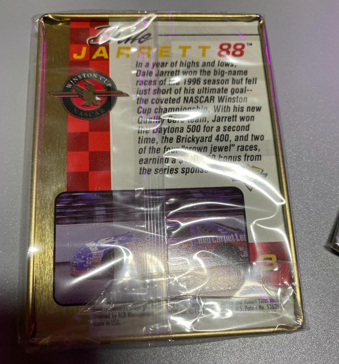 1996 NASCAR Winston Cup Top Five Drivers Tin Set – Jeff Gordon