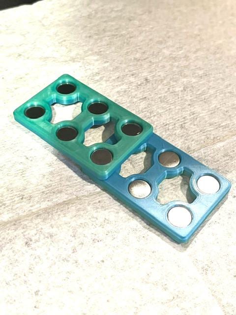 Fidget Slider Magnétique 3 Couches – Anti-stress Métallique Pour Bureau, TDAH