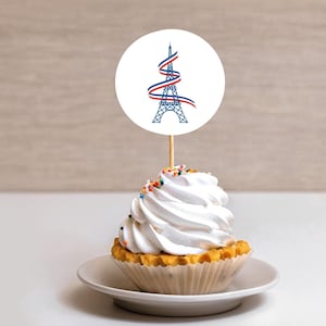 Bastille Day Stickers: French Celebration Designs (PDF & PNG Download)