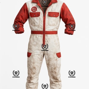 Tuta Nuka Cola con toppe anteriori e posteriori e stivali abbinati – Costume post-apocalittico di Fallout