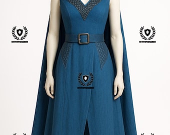 Helaena Targaryen Dress Blue Outfits Cosplay Costume - Etsy Canada