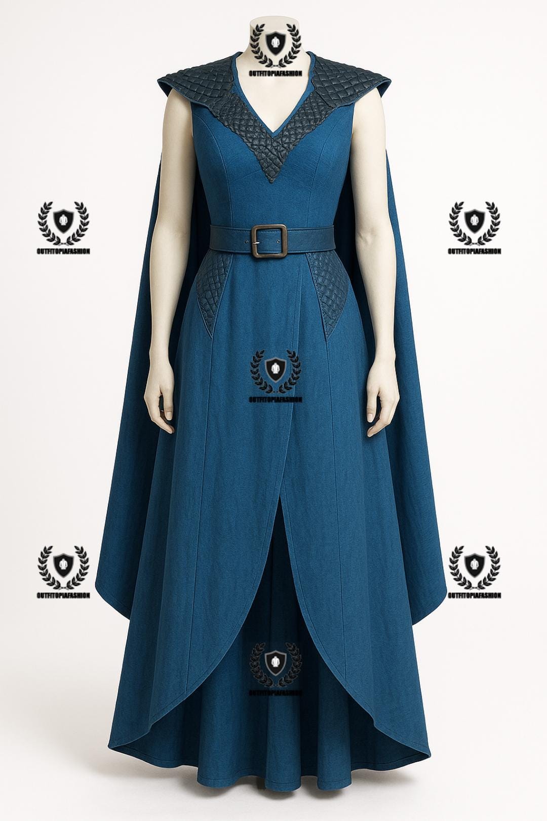 Daenerys Blue Dress - Etsy