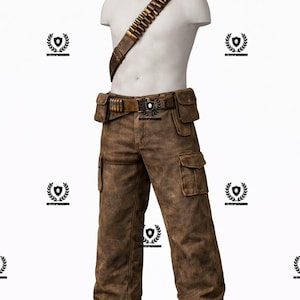 Fallout NCR Ranger Inspired Long Coat Set With Bandolier & Pants - Etsy