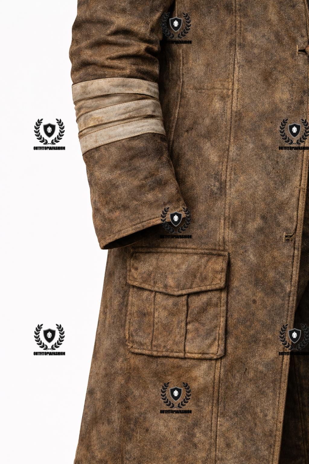 Fallout NCR Ranger Inspired Long Coat Set With Bandolier & Pants - Etsy