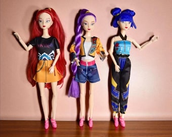 Demon Hunter Figures, Rumi Mira Zoey Toys, Kpop Anime Figure Set, Kpop Gifts For Kids