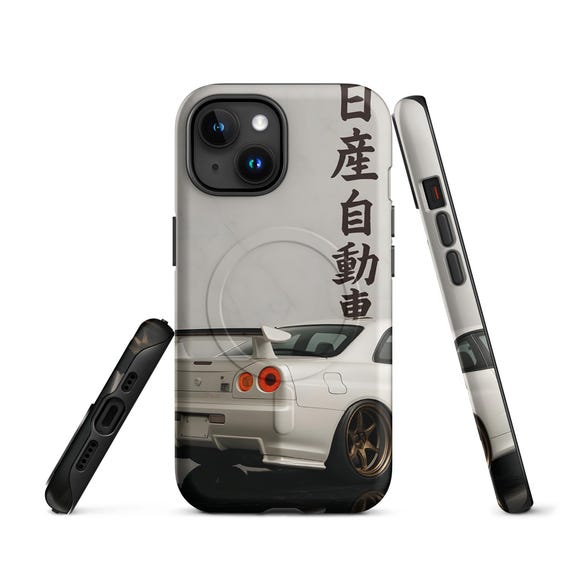 Nissan Skyline R34 GTR Rear View • Apple iPhone Magsafe® Case