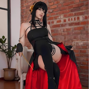 Yor Forger Cosplay, Anime Cosplay for Women ,Yor Cosplay, Best cosplay costume women, Gift for her