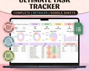 Task Tracker Spreadsheet Google Sheets Time Blocking Eisenhower Matrix Kanban Board Work Productivity Excel To Do List Template Task Manager