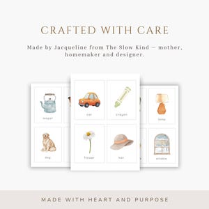 First Word Cards for Toddlers – Printable Vocabulary Flashcards image 8