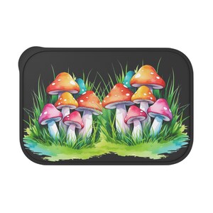 Mushroom-Design PLA Bento Box with Band, Eco-Friendly Lunch Container, Nature-Inspired Meal Prep Box, Perfect for Kids and Adults, [...]