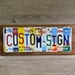 see more listings in the License Plate signs section