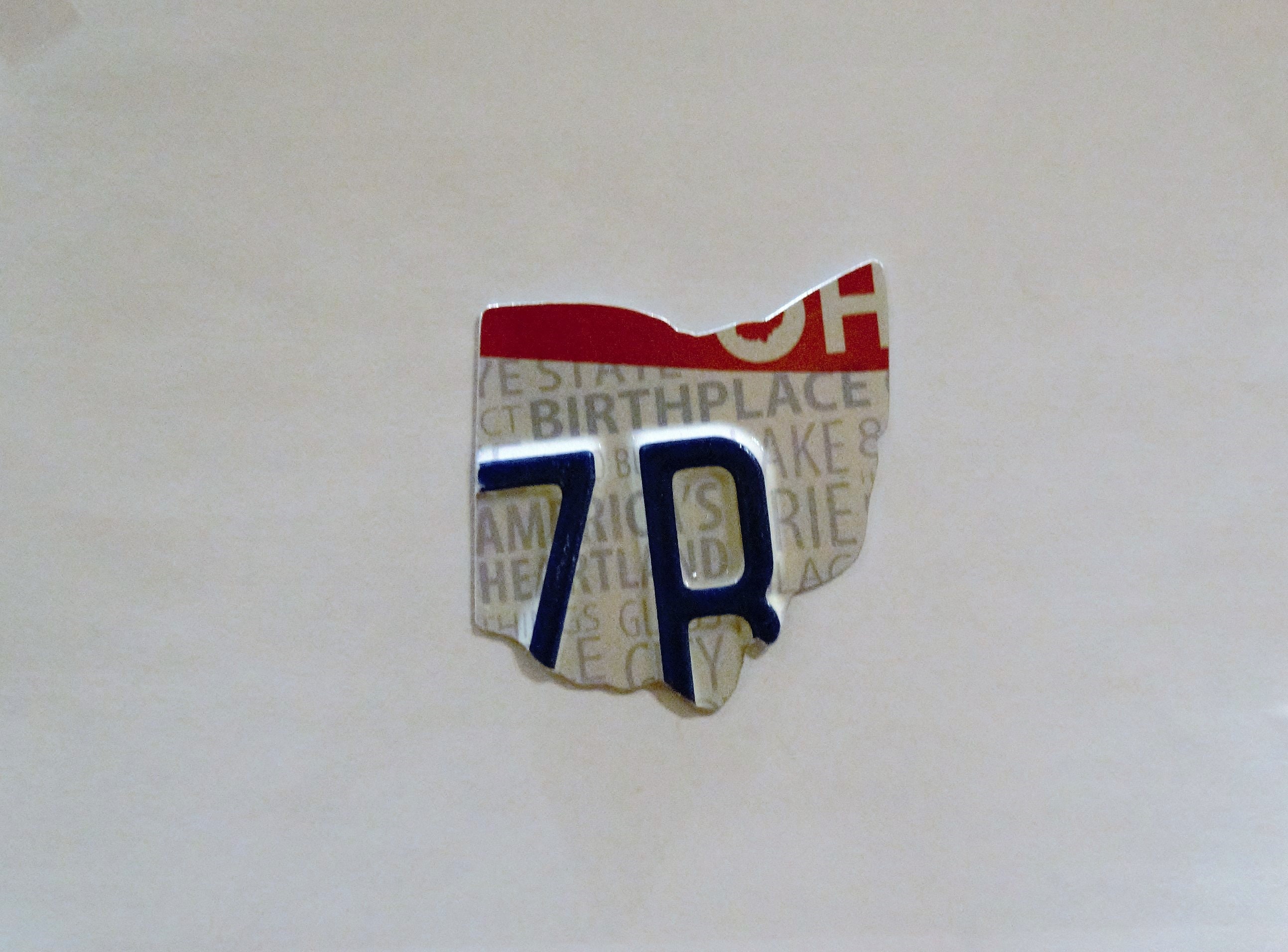 Ohio State Refrigerator Kitchen License Plate Etsy Hong