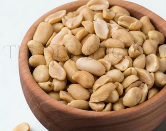 Gezouten Pinda's | Knapperige geroosterde snack | Eiwitrijke gezonde noten | Veganistisch en glutenvrij