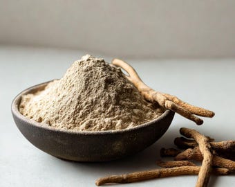 Polvo de raíz de Ashwagandha / Polvo botánico fino de Withania Somnifera