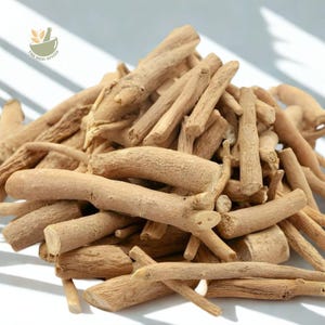 Raiz de Ashwagandha Orgânica – Erva Withania Somnifera Seca Natural | Ayurveda e Bem-Estar Herbal por The Desi Spices