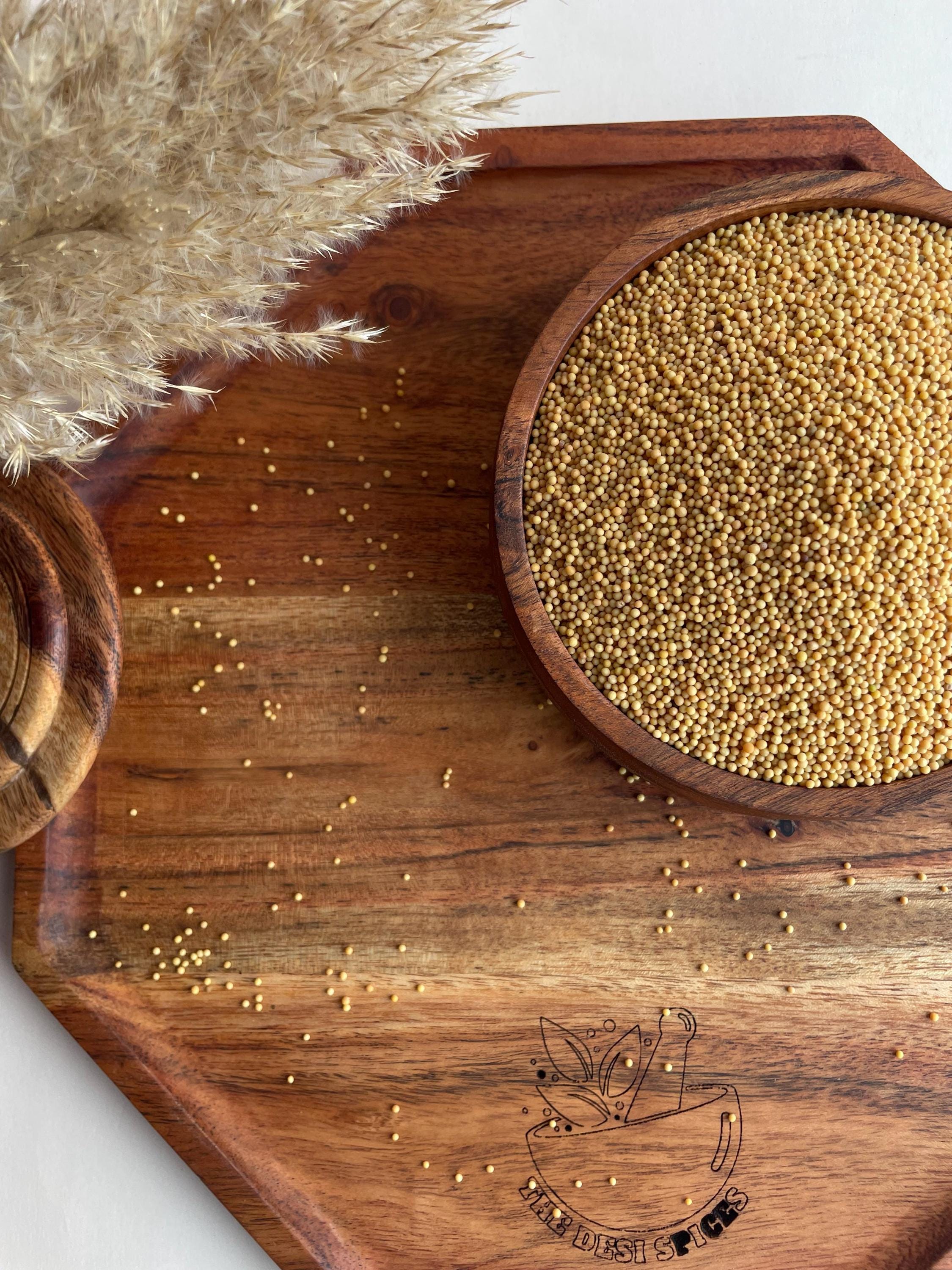 Peeli Rai Yellow Mustard Seeds (pili Sarson, Peeli Rai) | Whole Natural Spice for ...