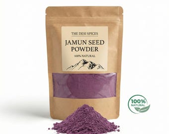 Jamun Seed Powder | Syzygium Cumini Herbal Powder | Botanical Supply