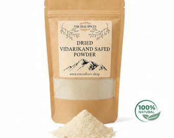Vidarikand Safed Powder | Pueraria Tuberosa Root Powder | Botanical Herb
