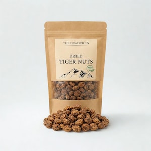 Dried Whole Tiger Nuts | Natural Chufa Tubers Snack