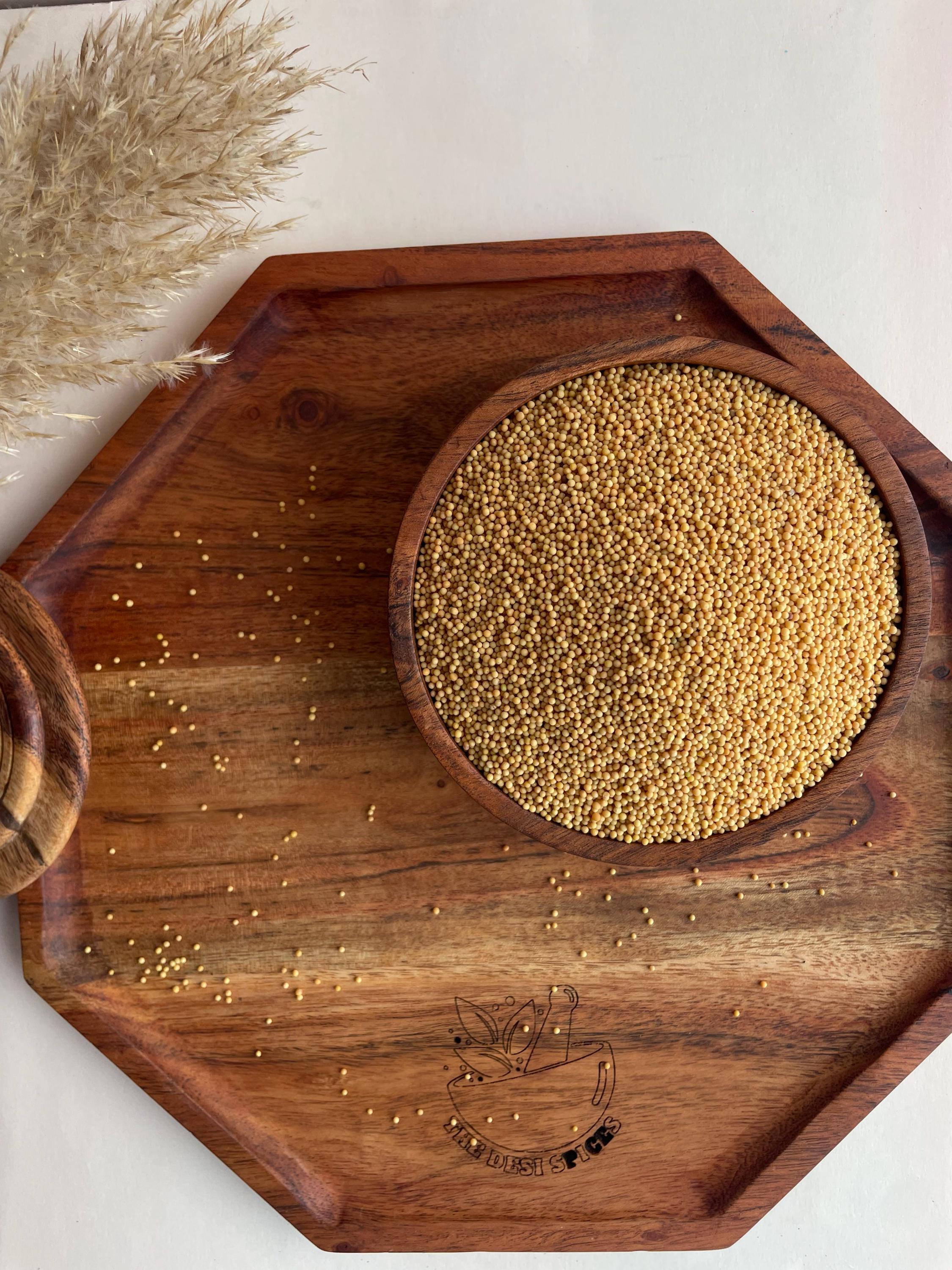 Peeli Rai Yellow Mustard Seeds (pili Sarson, Peeli Rai) | Whole Natural Spice for ...