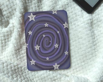 Magnetic Detachable Kindle Case Clear Back Kobo Case Star Swirl Kindle Paperwhite Case, Kobo Clara  Colour Skin Unique Gift for Book Lovers