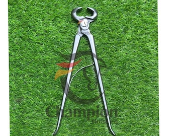 12-Inch Spring Hoof Nipper – Professional Farrier Tool for Horses & Cattle