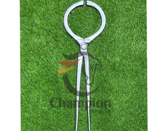 Veterinary Hoof Tester: 19" Stainless Steel Farrier Tool for Livestock