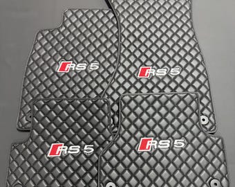 Audi A5 & RS5 Custom Leather Car Mats,Quality Material,Set,Oem