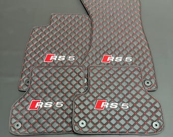 Audi A5 & RS5 Custom Leather Car Mats,Quality Material,Set,Oem