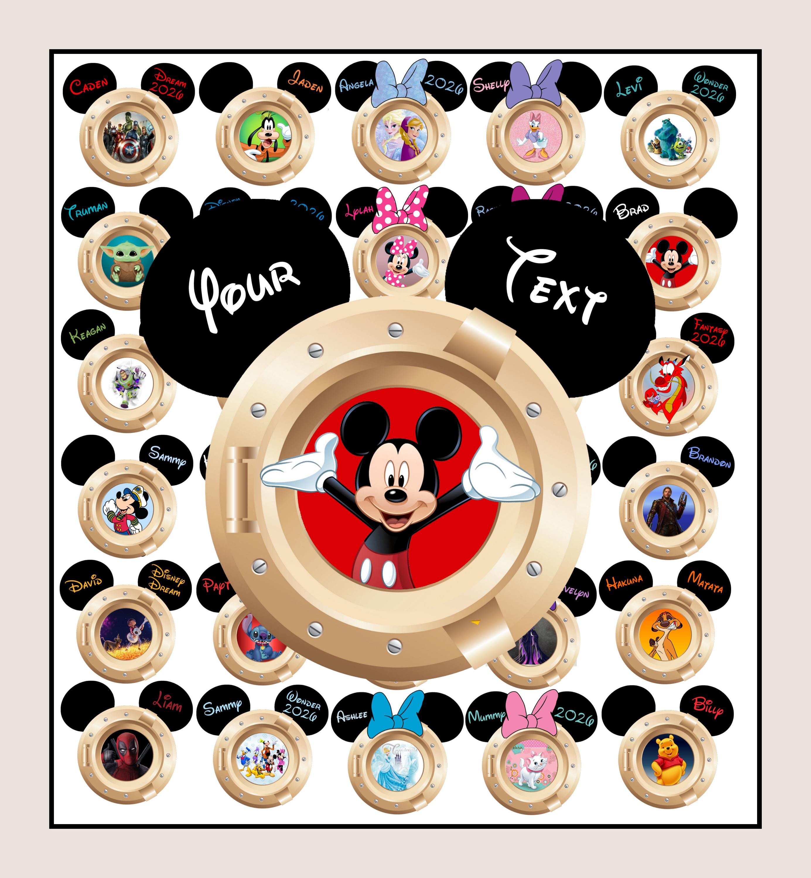 Disneycruise magnets - Etsy 日本