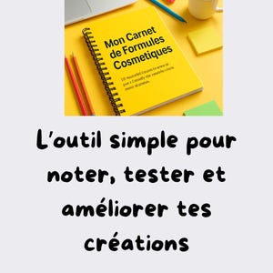 Cuaderno imprimible con fórmulas cosméticas - Diario DIY con hojas en blanco para completar y recetas naturales para el cuidado de la piel - PDF tamaño A4