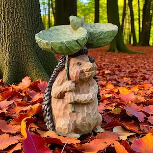 Igeltränke: Harz Vogeltränke, Gartendeko