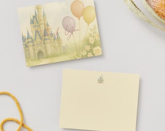 Magic Kingdom Thank You Card: Fairytale Castle Design (Digital Download)