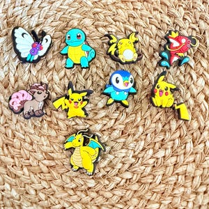 Pokee Croc charms - Shoe charms - Fun and cute shoe accessories - Gifts - Crocs