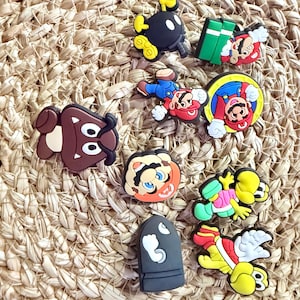 Mario Croc charms - Shoe charms - Fun and cute shoe accessories - Gifts - Crocs