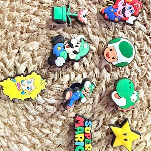 Mario Croc charms - Shoe charms - Fun and cute shoe accessories - Gifts - Crocs