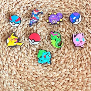 Pokee Croc charms - Shoe charms - Fun and cute shoe accessories - Gifts - Crocs