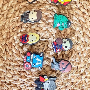 Avengers Croc charms - Shoe charms - Fun and cute shoe accessories - Gifts - Crocs