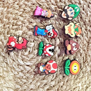 Mario Croc charms - Shoe charms - Fun and cute shoe accessories - Gifts - Crocs