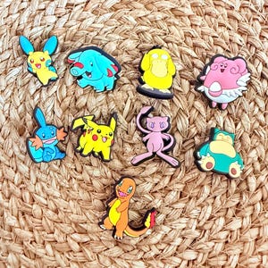 Pokee Croc charms - Shoe charms - Fun and cute shoe accessories - Gifts - Crocs