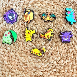Pokee Croc charms - Shoe charms - Fun and cute shoe accessories - Gifts - Crocs