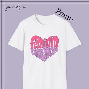 Femininomenon Chappell Roan Inspired Heart Print Unisex Soft T-Shirt
