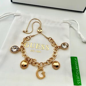 Guess charm bracelet - Etsy 日本