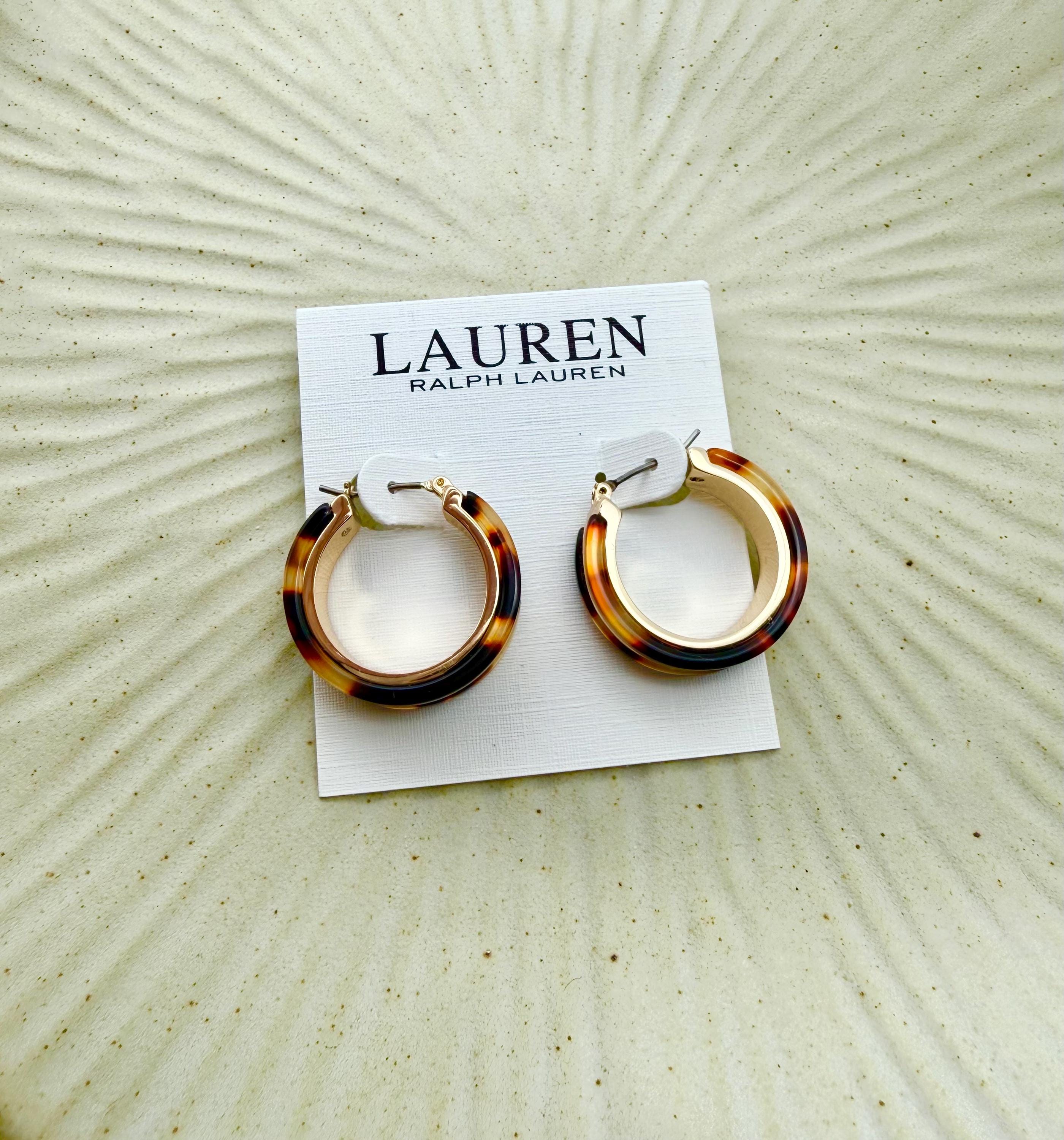 Vintage Ralph Lauren 925 Silver Dome Stud Earrings Lauren Ralph Lauren Sterling Silver Sterling Silver Stud  main image 3