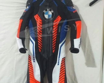 Brand New BMW Motorbike CE Approved Cowhide Leather Suits Available in all Colors & Sizes