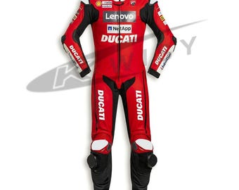 Brand New Ducati Motorbike CE Approved Cowhide Leather Suits Available in all Colors & Sizes