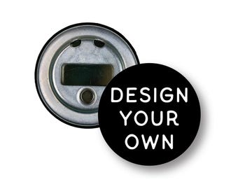 Custom Magnetic Bottle Opener: Personalized Wedding, Party, or Promotional Gift