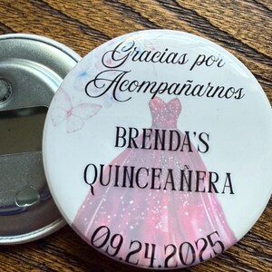 Quinceañera Thank You Favors | Personalized Gifts